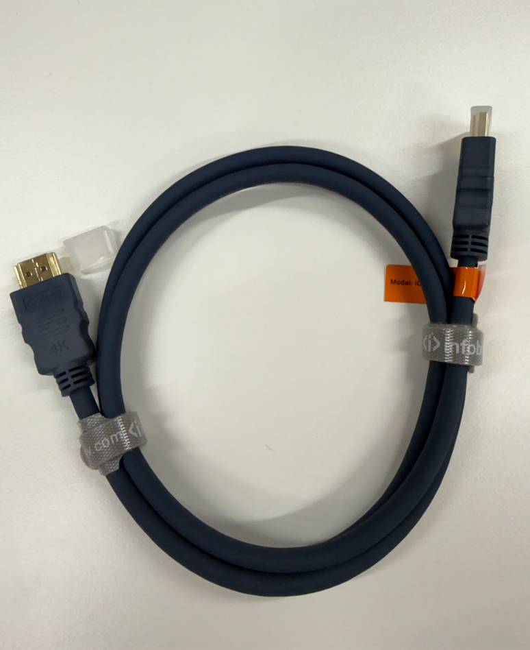 AH-HDMI-SS-2 - 2M Blue 4K Super Soft HDMI 2.0b Premium Cable - SKU 3726791