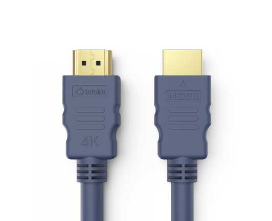 AH-HDMI-SS-10 - 10M Blue 4K 444 Super Soft HDMI 2.0b Premium Cable - SKU 3726838