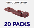 Cable C-LOCK for Pro USB-C Installations (20 Pack) - LWR Certified - SKU 53740002
