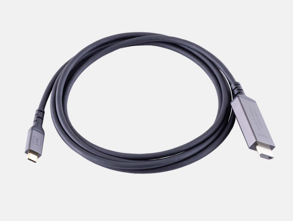 2M USBC-HDMI-C200F 4K USB-C DP to 4K HDMI Cross Over Cable HDCP 2.3 - LWR Certified CBL