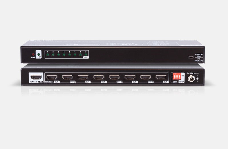 LWR DA8-HDMI20-C HDMI DA - one HDMI to Eight HDMI Inc EDID HDCP MGR SKU 91320012