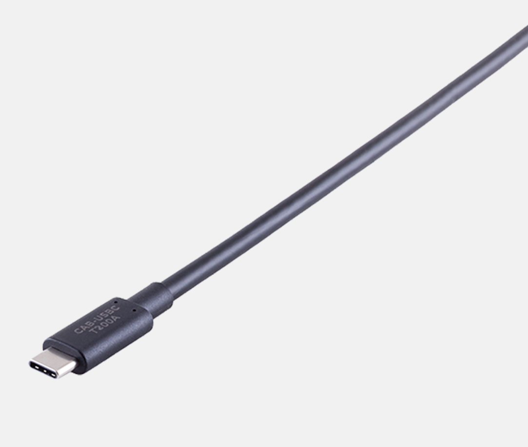 T200A 2M 60W 10Gbps USBC Male to USBC Male Full Featured eMarker LWR Certified CBL