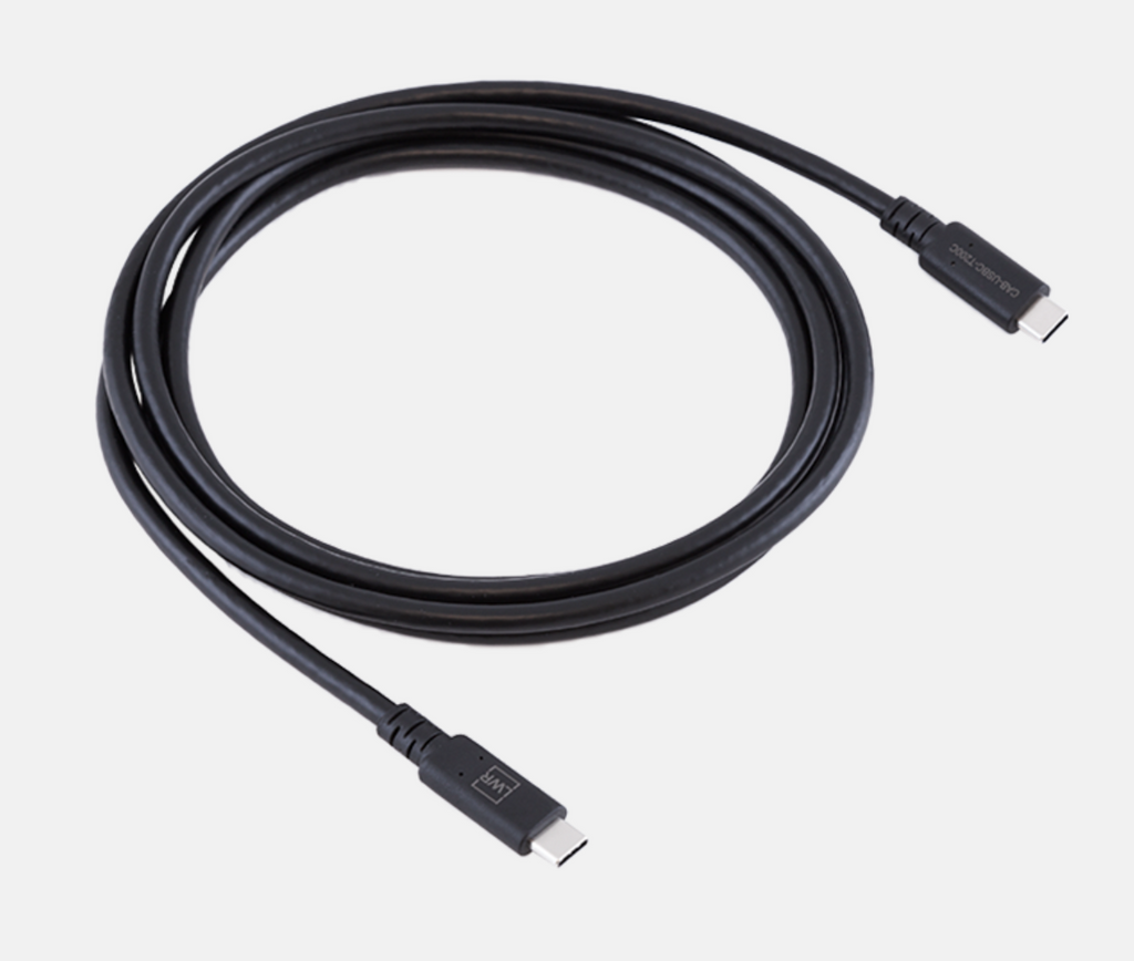 T200C 2M 100W 10Gbps USBC Male to USBC Male Full Featured eMarker LWR Certified CBL