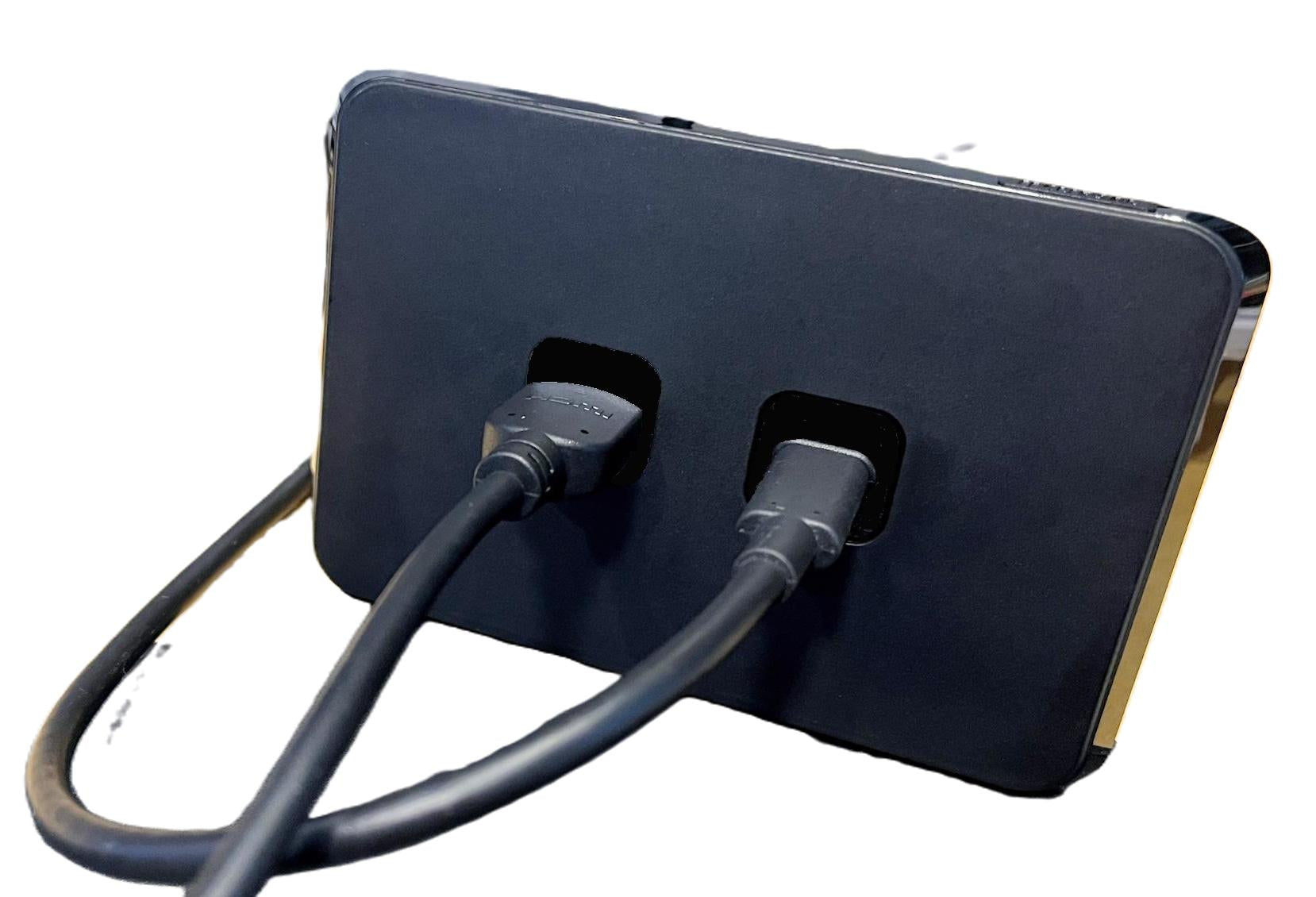 Palinka USBC HDMI Wall Plate Kit Black - LWRA-USBCHDMI-WPMECH-KB