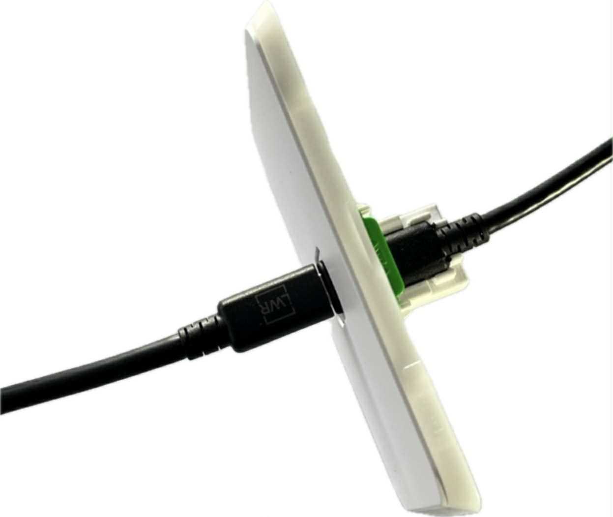 Palinka USBC HDMI Wall Plate Kit Black - LWRA-USBCHDMI-WPMECH-KB