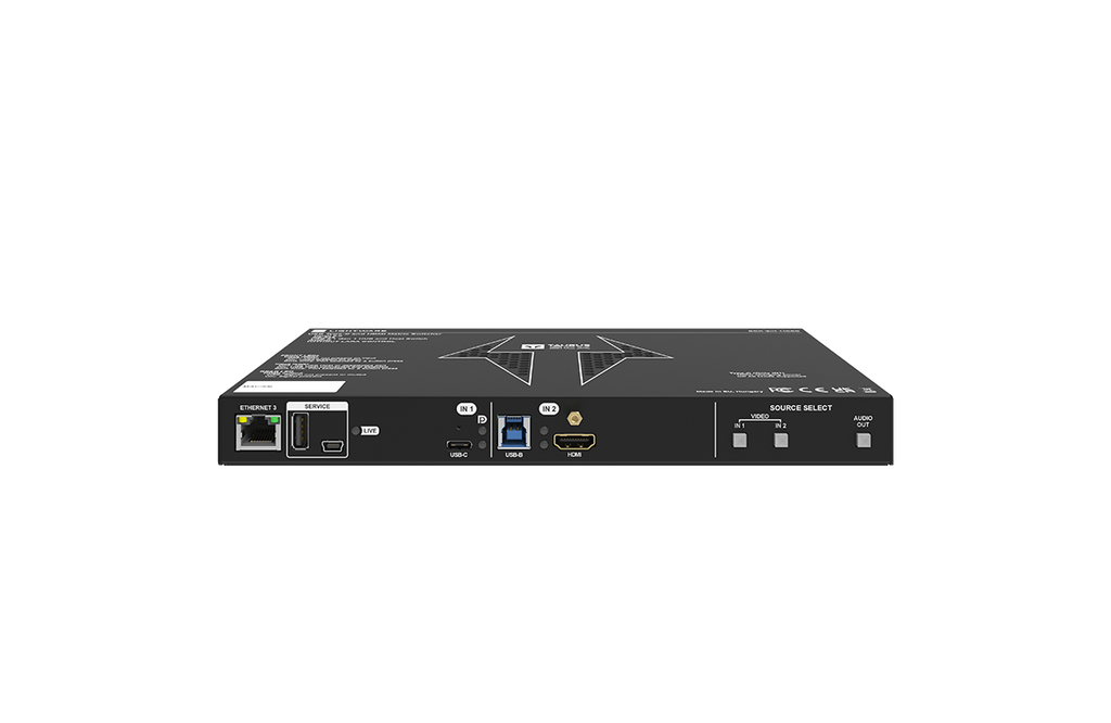 100W Taurus SCX-2x1-C60 Pro AV UC Auto Switch 2x1 USBC/HDMI/USB3 to HDMI 2/4/5K - SKU 91310133