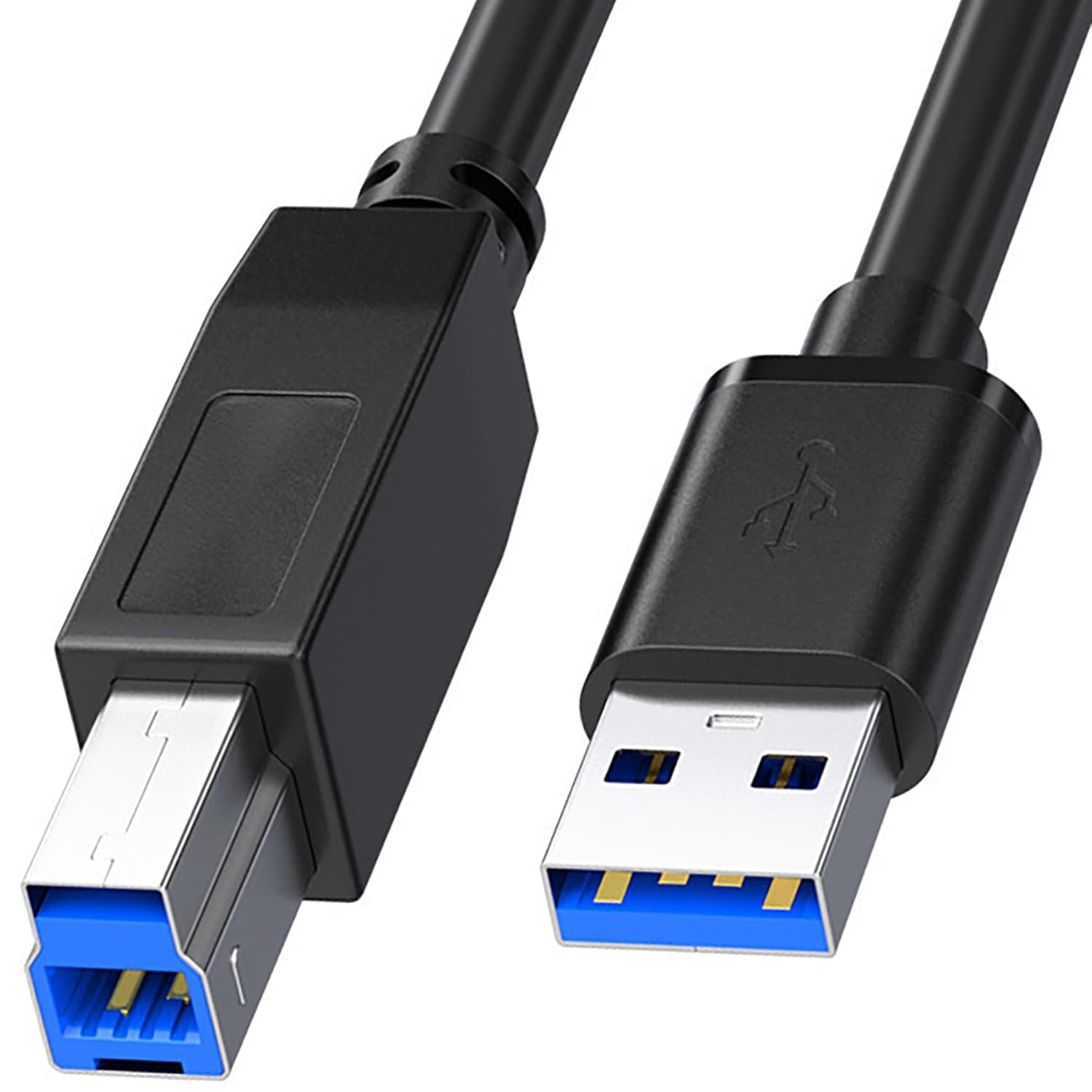 LWRA-USB3-A-B-MCBL1M USB3.0 USB-A Male to USBB Male 1M BLK