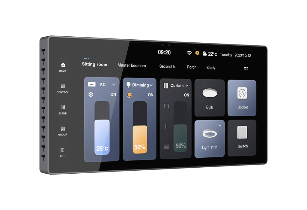 AH-TPX-2x1-TX-3x3-RX-CTP Room Control BDL - 2X1 to 3X3 6.9Inch TP system Bundle 100M Extension - Local SKU 6121314